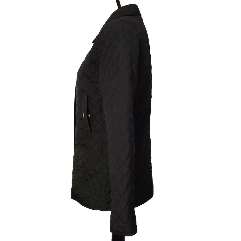 MICHAEL Michael Kors BLACK DIAMOND Quilted Lightweight Jacket SIZE SMALL